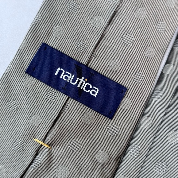 Vintage 100% silk Nautica tie - Picture 4 of 7